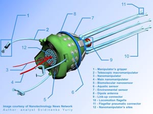 Svidinenko Yuriy - Nanorobot Component Details