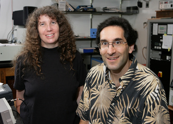 Sarah Tolbert and Benjamin J. Schwartz, UCLA professors of chemistry and California NanoSystems Institute members  