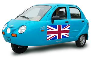 Electric car pioneer ZAP announced that the 100 percent electric Xebra sedan passed Vehicle and Operator Services Agency (VOSA) inspection, allowing the car to be driven on roads in the United Kingdom. ZAP believes the Xebra sedan is the first 4-door electric vehicle approved for UK roads.