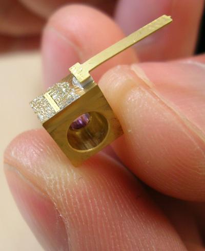Quantum cascade lasers are small and efficient sources of mid-infrared laser beams, which are leading to new devices for medical diagnostics and environmental sensing.

Credit: Frank Wojciechowski