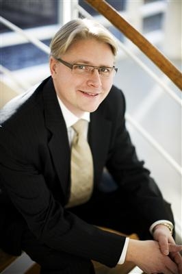 Portrait of Patrik Lundstrm, CEO of Obducat 