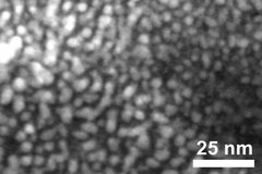 Scanning transmission electron microscope image of nanodiamonds from the Greenland ice sheet