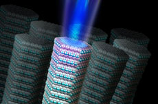One example of nanotechnology is this nanowire laser, a device in development in the laboratory of 2007 National Science Foundation Waterman awardee Peidong Yang of the University of California, Berkeley. Credit: Nicolle Rager Fuller/NSF