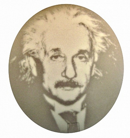 In previous research, Rice synthetic biologist Jeff Tabor and colleagues created colonies of light-sensitive bacteria that exhibited complex patterns when exposed to images, like this portrait of Albert Einstein. In coming research, Tabor and colleagues at Rice and University of Washington plan to insert genes that will allow the bacteria to grow into complex shapes on their own.
CREDIT: Matt Good and Jeff Tabor