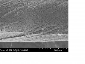 Carbon nanotube yarns. Courtesy of John Madden
