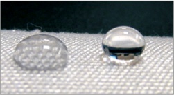 Permanent hydrophobic plasma surface modification of textiles