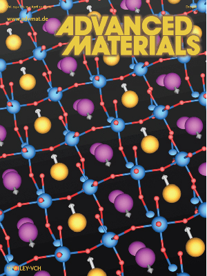 Advanced Materials
Engineered electric polarizations are indicated by the gray arrows, a "twisting-like" distortion of the corner-connected oxygen octahedral that is common to many perovskite oxides. First-principles calculations reveal that carefully designed atomic layering, represented by alternating gold and magenta spheres forming an atomic-scale superlattice, allows the octahedral rotations to induce ferroelectricity.