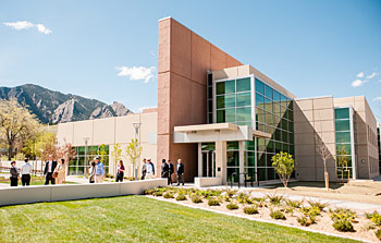 The new Precision Measurement Laboratory at the NIST facility in Boulder, Colo.
Credit: Copyright Christina Kiffney Photography
