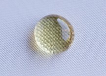 Nano-functionalised textiles repel water and dirt.  Hohenstein Institute