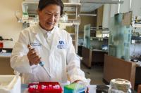 The University of Kentucky's Peixuan Guo is considered one of the top three nanobiotechnology experts in the world.

Credit: UK HealthCare