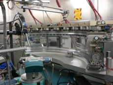 The Protein Crystallography Station at the Los Alamos Neutron Science Center, where groundbreaking work in new drug-design methods is underway using neutron diffraction techniques. Photo credit: Los Alamos National Laboratory.