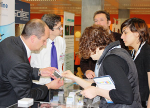 Visitors to the 2012 London Roadshow exhibition