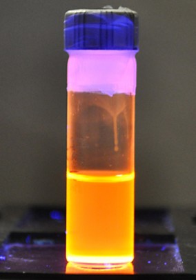 Quantum Dots doped with copper.