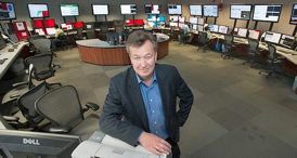 Dmitri (Dima) Kharzeev in the Main Control Room for the Relativistic Heavy Ion Collider
