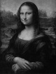 Gray Scale Mona Lisa