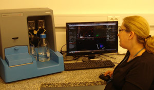 Agnieszka Opalinska uses the NS500 system to characterize nanopowders & colloids at the Polish Academy of Sciences.