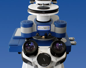 JPK's new NanoWizard ULTRA Speed AFM mounted on a Zeiss Axiovert microscope 
