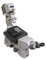 The Agilent 7500 atomic force microscope platform on an inverted light microscope (ILM).
"Reproduced with Permission, Courtesy of Agilent Technologies, Inc."