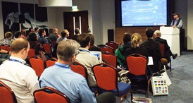 The audience at the 2013 Nano & Bio-Imaging meeting.
