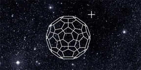 Ionized Buckminsterfullerene (C60+) is present at the gas-phase in space.
CREDIT: University of Basel