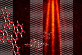 Modern fabrication methods allow to make atomically thin nanomasks which prove to be sufficiently robust for experiments in molecular quantum optics.

Copyright: Quantennanophysik, Fakultt fr Physik, Universitt Wien; Bild-Design: Christian Knobloch
