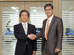 Mr. Shin-ichi Watanabe, Director and Executive Vice President, and Chairman of JEOL Asia PTE Ltd and JEOL (Beijing) Co., Ltd Dr. Sang-il Park, CEO and Chairman of Park Systems Corporation