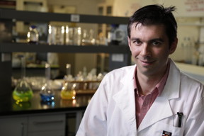 Cyrille Boyer in his UNSW lab.
CREDIT: UNSW
