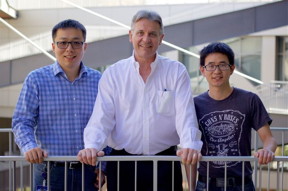 Tunde Akinloye for CNSI
Huan Meng, Dr. Andre Nel and Xiangsheng Liu