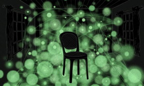 Scientists at The University of Texas at Austin have developed a new microscopy technique for looking at nanoscale structures in biological samples that is analogous to using a glowing rubber ball to image a chair in a dark room.

Illustration by Jenna Luecke