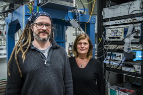 After an intensive period of analyses the research team led by Professor Floriana Lombardi, Chalmers University of Technology, was able to establish that they had probably succeeded in creating a topological superconductor.
CREDIT
Johan Bodell/Chalmers University of Technology