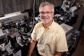 Materials science and engineering professor and department head David Cahill co-led research that helped optimize the synthesis of boron arsenide  a highly thermally conductive material  to help dissipate heat inside high-powered electronics.

Photo by L. Brian Stauffer