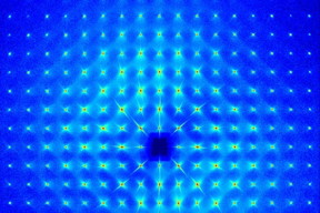 This shows the X-ray diffuse scattering that helped Argonne scientists and their collaborators start to answer long-held questions about relaxor ferroelectrics, a technologically important class of materials.

CREDIT
Argonne National Laboratory