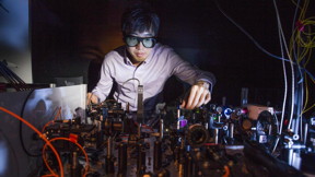 Kai Wang in the lab.

CREDIT
Lannon Harley, ANU