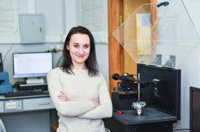 This is Anna Poznyak, head of the project and researcher at the NUST MISIS Department of Functional Nanosystems and High-Temperature Materials.

CREDIT
 Sergey Gnuskov/NUST MISIS

