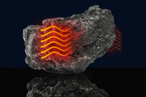 Researchers find evidence that heat moves through graphite similar to the way sound moves through air.

Image: Christine Daniloff