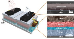 Press Release: Water-splitting module a source of perpetual energy: 'Artificial leaf' concept inspires Rice University research into solar-powered fuel production - Nanotechnology News