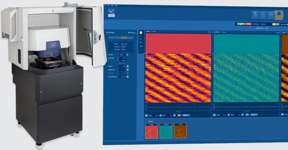 The Asylum Research Jupiter XR large-sample AFM and its new Ergo software interface.