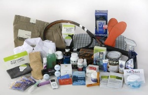 An assortment of consumer products enhanced by nanotechnology. (Photo: Business Wire)