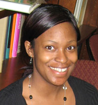Ashanti Edwards, Education Program Coordinator for the Institute for NanoBioTechnology. Credit: INBT/JHU