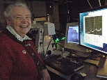 Photo / Donna Coveney
Professor Mildred Dresselhaus, in the spectroscopy lab at MIT.