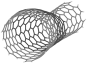 Illustration of a carbon nanotube
