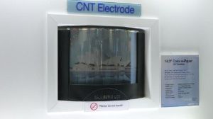 First color carbon nanotube-based electrophoretic display (Photo: Business Wire)