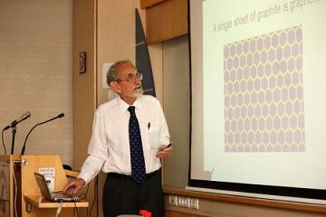 Nobel Prize laureate in Chemistry Prof. Robert F. Curl lectures at Bar-Ilan University