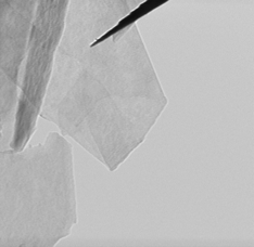 Single-layer graphene (0.34 nm thick); 1 nm = 1,000,000,000th of 1 meter. Credit: Professor Bor Z. Jang