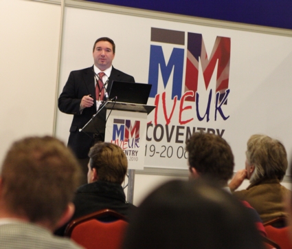 Brent Hahn, Business Development Manager, Accumold speaking at MM Live 2010