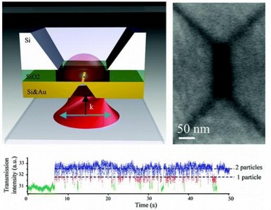 OpticalTrapping: SIBA plasmonic trapping using a FabryProt nanopore cavity