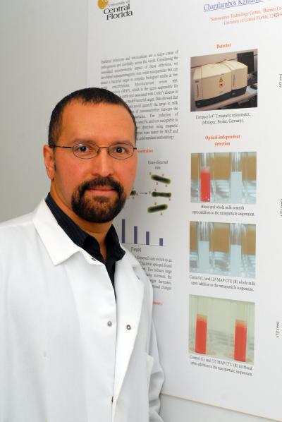 Dr. Perez works on nanotechnology at the University of Central Florida in Orlando.

Credit: UCF