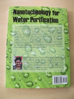 Dr. Tania Dey, the author of the book titled Nanotechnology for Water
Purification. Photo by: Tania Dey
