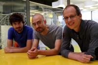 These ICFO researchers are: Adrian Bachtold, Joel Moser, Johannes Gttinger.

Credit: ICFO