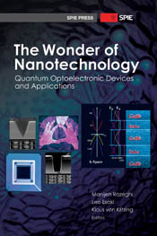 The recently published The
Wonder of Nanotechnology:
Quantum Optoelectronic Devices
and Applications, is edited by
Manijeh Razeghi, Leo Esaki, and
Klaus von Klitzing.
